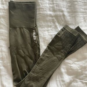 Gymshark olive green leggings